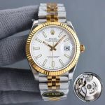 C Factory ROLEX 904L Steel 3235 Chips White Watch